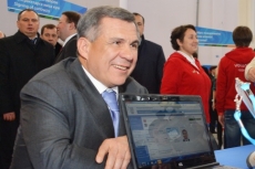 Президент Минниханов свой бейдж на Универсиаду уже получил