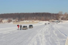 Новости  - Татарстан: открыта ледовая переправа Аракчино - Верхний Услон