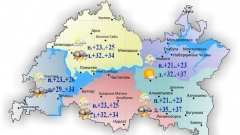 Сегодня на востоке республики столбик термометра поднимется до +32..+37˚