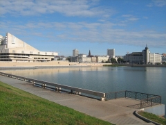 Новости  - Российско-китайская команда архитекторов свяжет систему озер Кабан «Эластичной лентой»