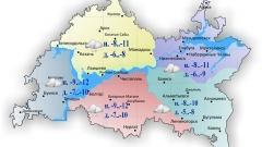 Сегодня в Татарстане ожидается сильный снег