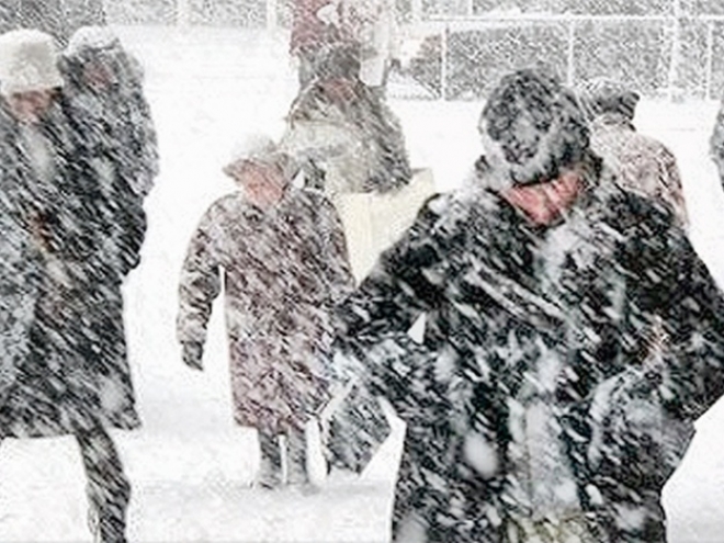 На Казань обрушится сильный ветер и метель