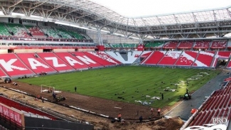 На Kazan Arena в чемпионату мира ФИФА 2018 уложат новый газон