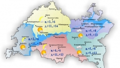 Сегодня по республике ожидается небольшой дождь