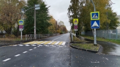 Отремонтировали дорогу по ул.Короленко в Казани