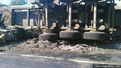 Новости  - В Татарстане фура вылетела с моста, водитель погиб