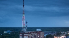 Завтра казанская телебашня окрасится в фиолетовый цвет