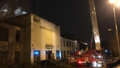 Новости  - Пожар в Казани: загорелось заброшенное здание у технополиса "Химград"