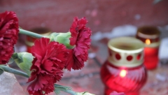 Новости  - В Лениногорском районе простились с погибшей на пожаре семьей из 6 человек