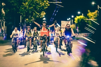 Длина маршрута «Казанской велоночи-2015» составит 35 км