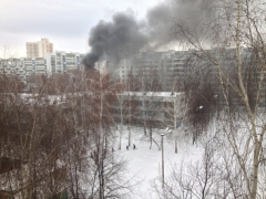 Новости  - В камском автограде горела школа