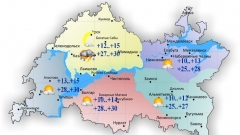 Новости  - 23 июня воздух в Татарстане прогреется до 30 градусов тепла