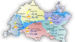 Новости  - Сегодня воздух в Татарстане прогреется до максимальных 11 градусов