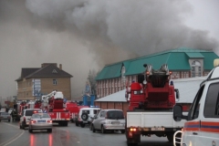 Новости  - Полиция Казани расследует поджог Вьетнамского рынка