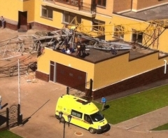 Новости  - При падении башенного крана в Челнах тяжело пострадала крановщица