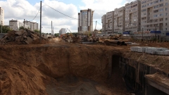 Новости  - Ограничение движения по улице Зорге в Казани вновь продлено.