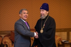 Новости  - Митрополит Анастасий награжден орденом за заслуги перед Татарстаном